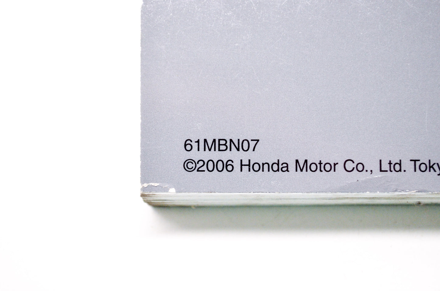 OEM Honda 61MBN07 XR650R 00-07 Service Manual