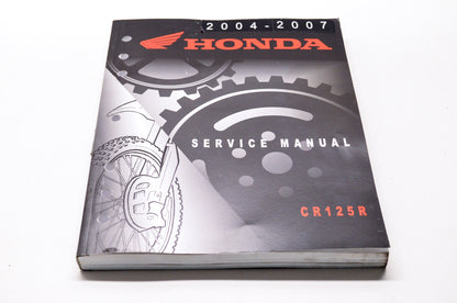 OEM Honda 61KSR02 Service Shop Manual 2004-2007 CR125R