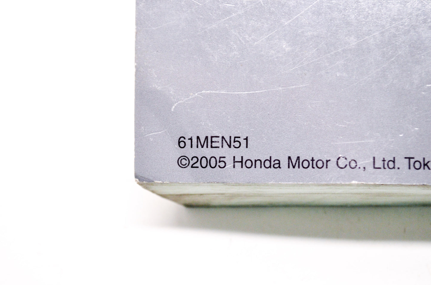 OEM Honda 61MEN51 CRF450R 05-06 Service Manual