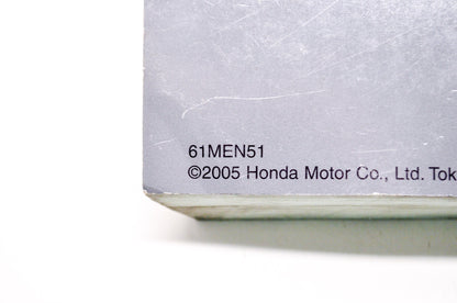 OEM Honda 61MEN51 CRF450R 05-06 Service Manual