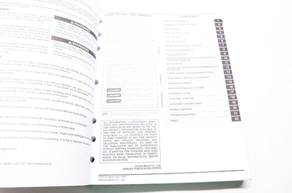 OEM Honda 61KSC08 Service Manual CRF250X SM13