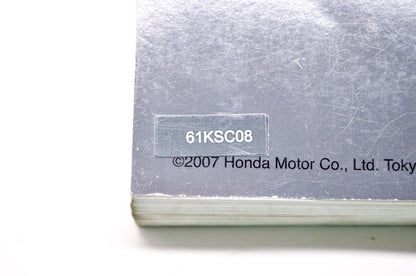 OEM Honda 61KSC08 Service Manual CRF250X SM13