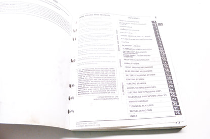 Honda Service Shop Manual 98-04 TRX450S/FM TRX450ES/FE Fourtrax Foreman