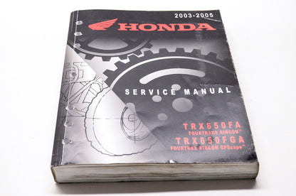 OEM Honda 61HN802 Service Manual TRX650 03-05