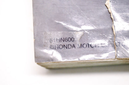 OEM Honda 61HN600 Service Shop Manual 2001-2005 TRX250EX Sportrax