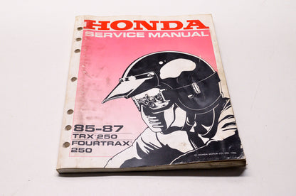 Honda Service Shop Manual 85-87 TRX250 Fourtrax 250