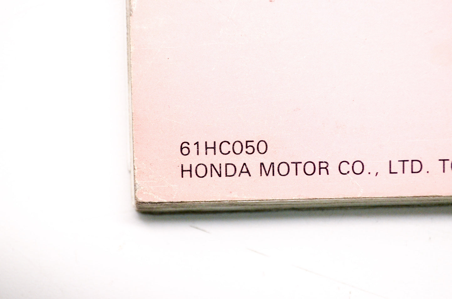 OEM Honda 61HC050 Service Manual, TRX250X'91,'92