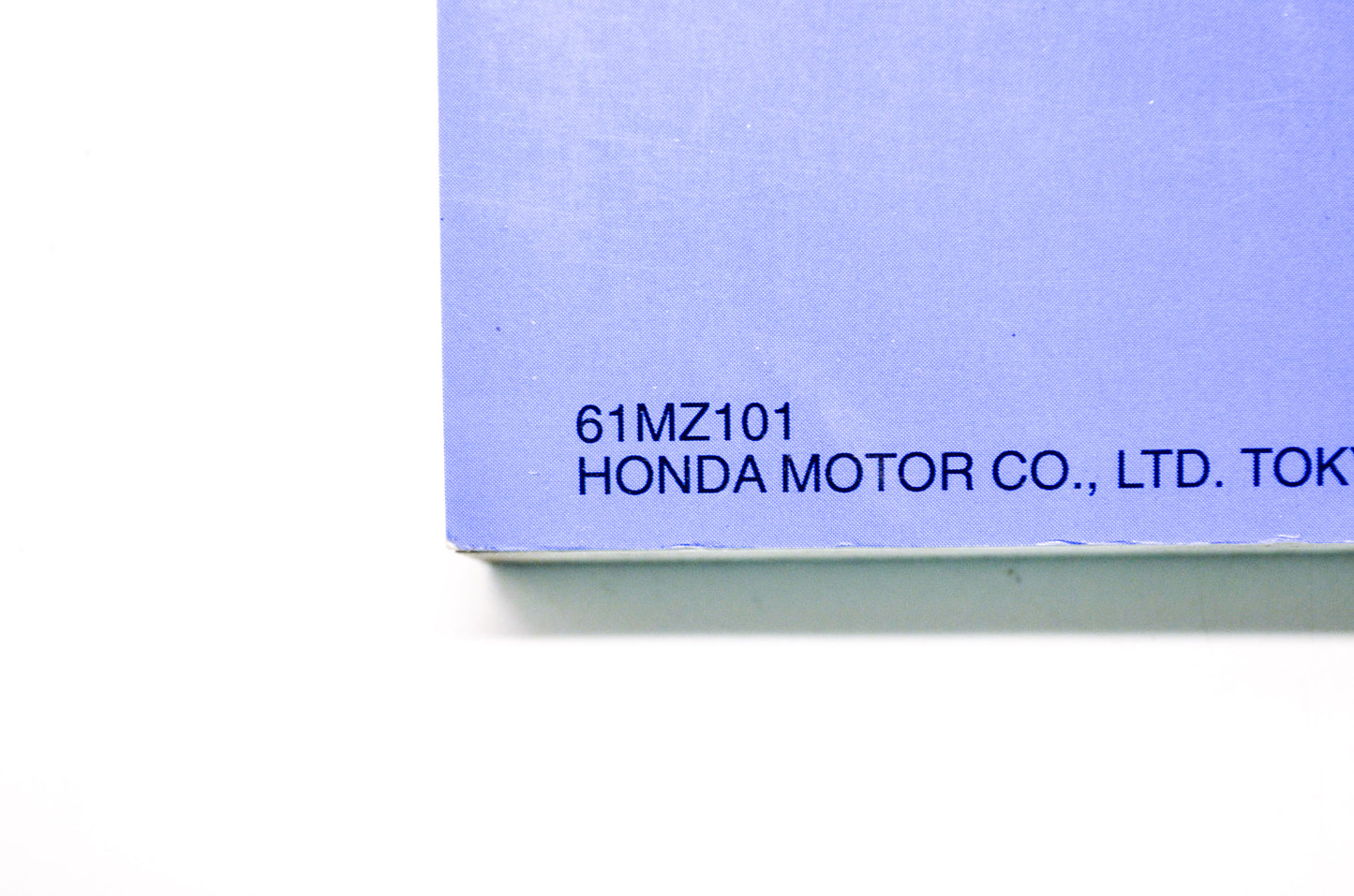 Honda Service Shop Manual 94-95 CB1000