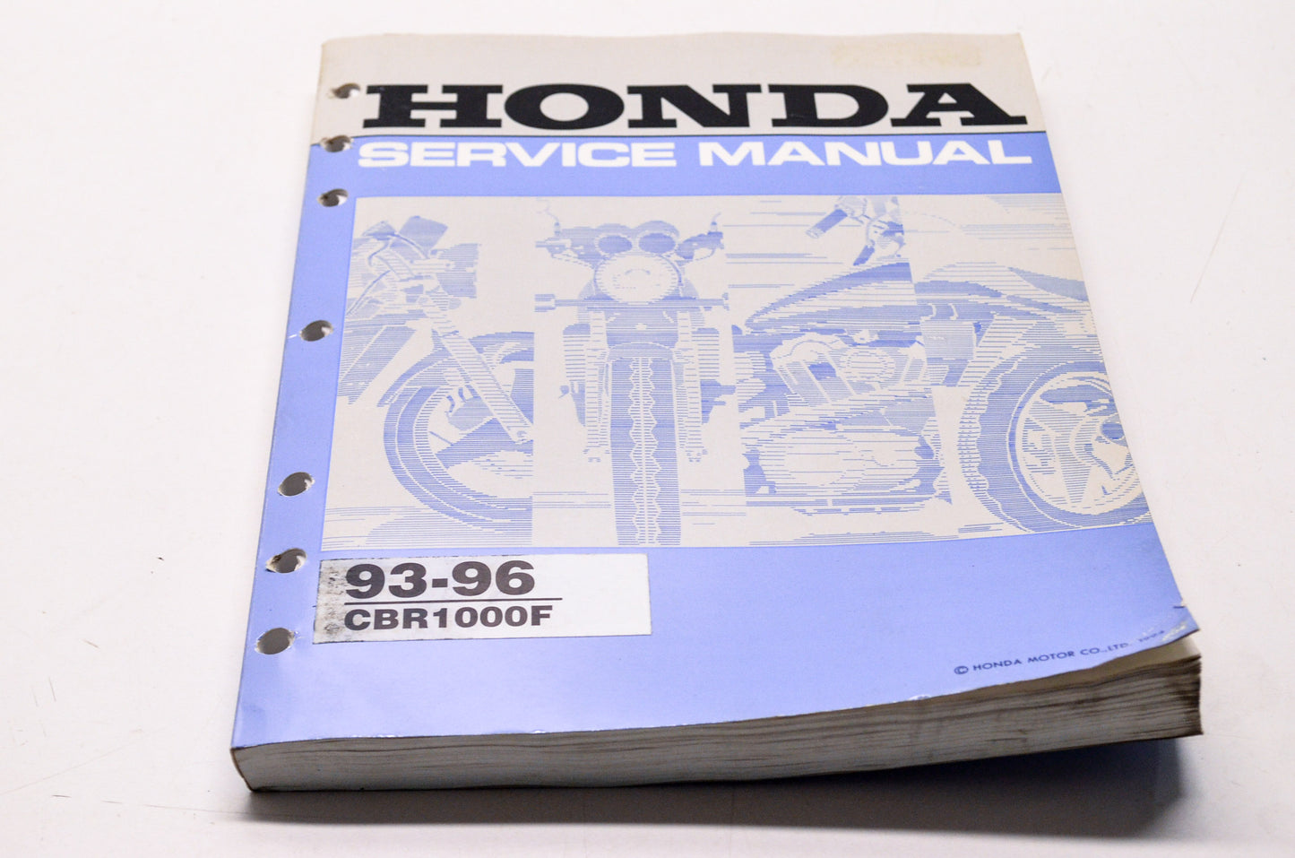 OEM Honda 61MZ202 Service Manual CBR1000F'95