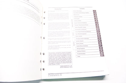 OEM Honda 61MZ202 Service Manual CBR1000F'95
