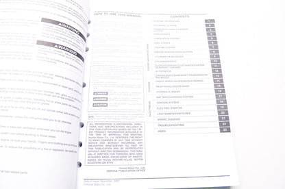 Honda Service Shop Manual 2005-2015 CRF450X