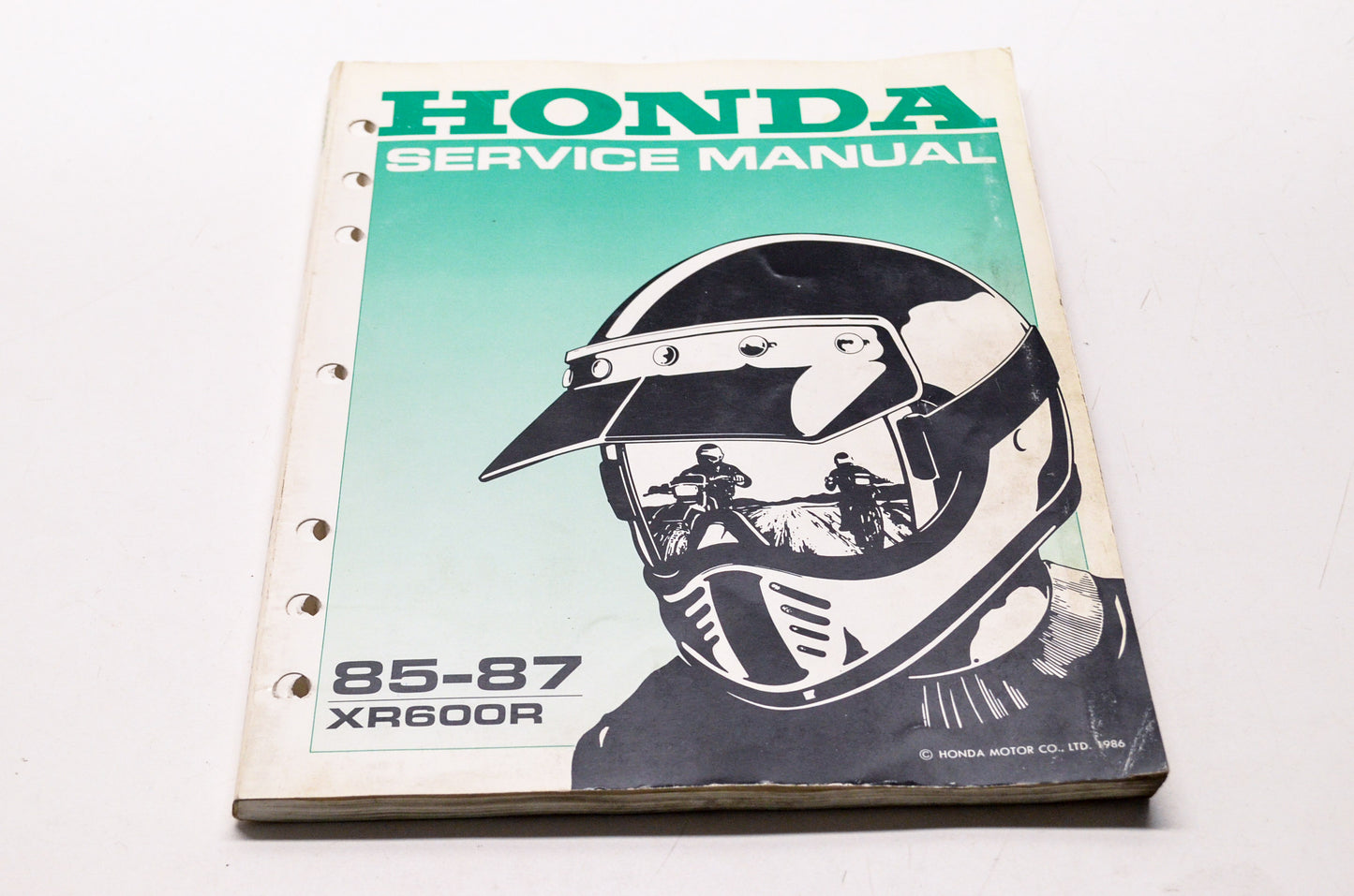 Honda Service Shop Manual 85-87 XR600R