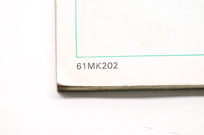 Honda Service Shop Manual 85-87 XR600R