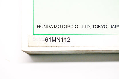 Honda Service Shop Manual 1988-2000 XR600R