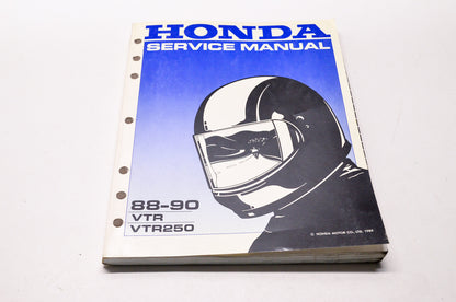Honda Service Shop Manual 88-90 VTR VTR250