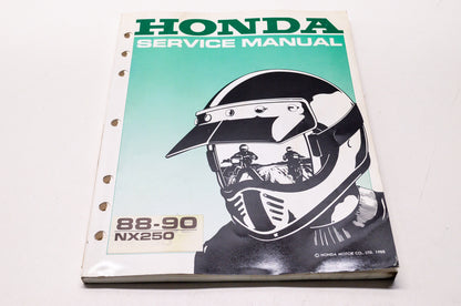 OEM Honda 61KW302 NX250 (E) Service Manual