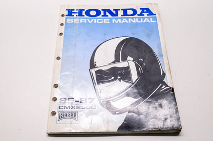 Honda Service Shop Manual 85-87 CMX250C Rebel