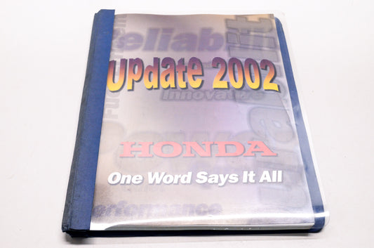 OEM Honda PTR52971C Update Manual 2002