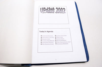 OEM Honda PTR52971C Update Manual 2002
