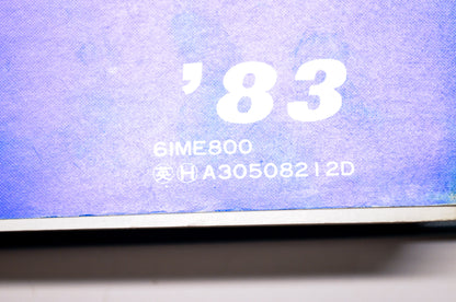 OEM Honda 61ME800 CX650C'83 Service Manual