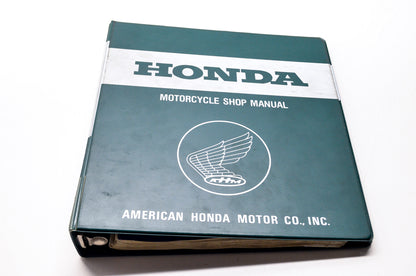 Honda Official Service Shop Manual CB750A Hondamatic 76-78