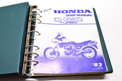 OEM Honda 61ME700 CX650T'83 TURBO Service Manual
