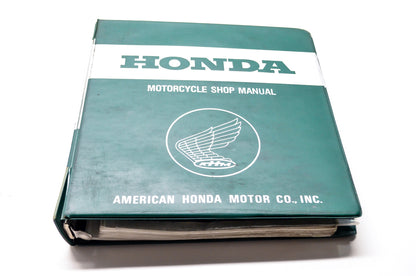 Honda 1985 Shop Manual XR350R