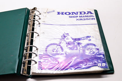Honda 1985 Shop Manual XR350R