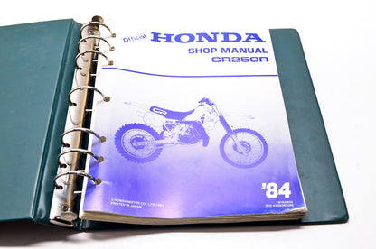 OEM Honda 61KA402 CR250R 84 (E) Service Manual