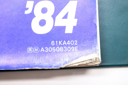 OEM Honda 61KA402 CR250R 84 (E) Service Manual