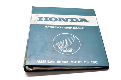 Honda Official Service Shop Manual XR75 73-78 XR80 79-83
