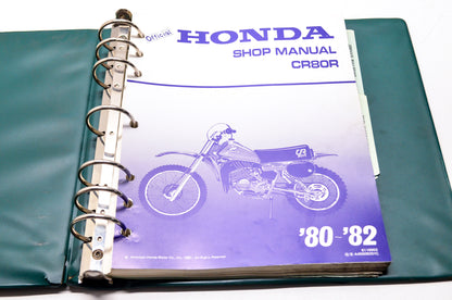 OEM Honda 6116902 Service Manual 80/82 CR80R