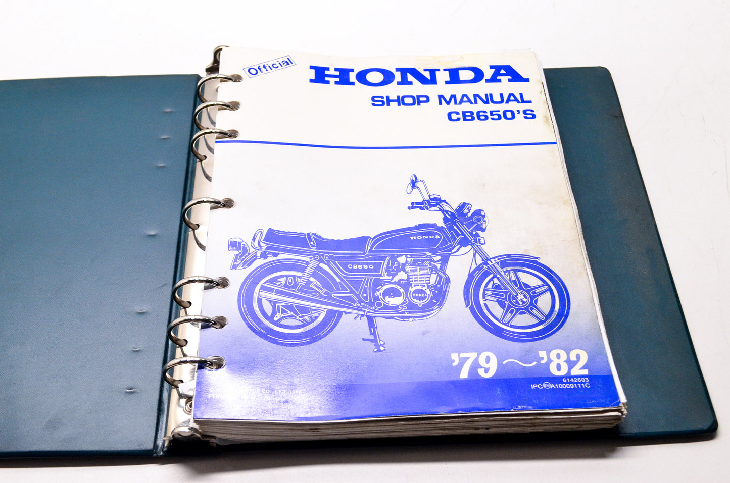 Honda Official Service Shop Manual CB650 79-82