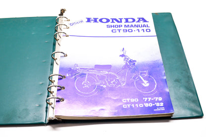 OEM Honda 6110205 CT90/110 E Service Manual