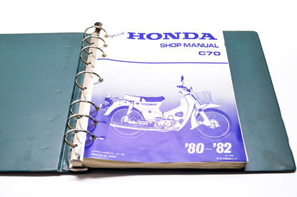 OEM Honda 6117401 Service Manual C70'80-'82