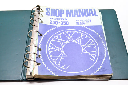 Honda Service Shop Manual CB250 350 CL250 350 SL350