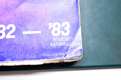 Honda Official Service Shop Manual FT500 Ascot 82-83