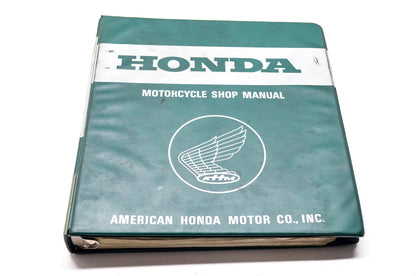 OEM Honda 6110703 Service Manual Supplement TL125