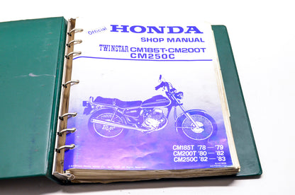 OEM Honda 6141906 Service Manual CM185/200/250