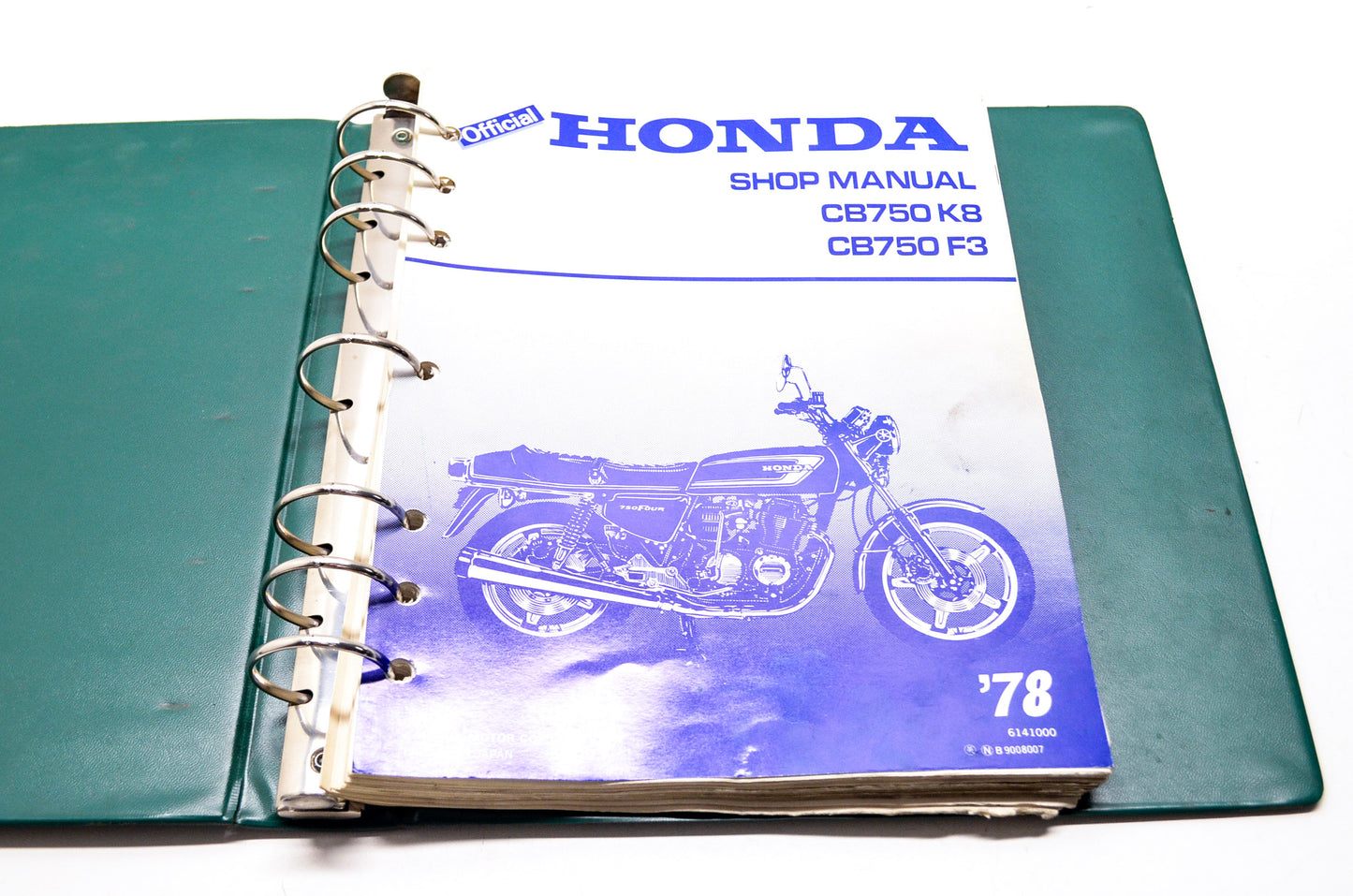 OEM Honda 6141000 Service Manual
