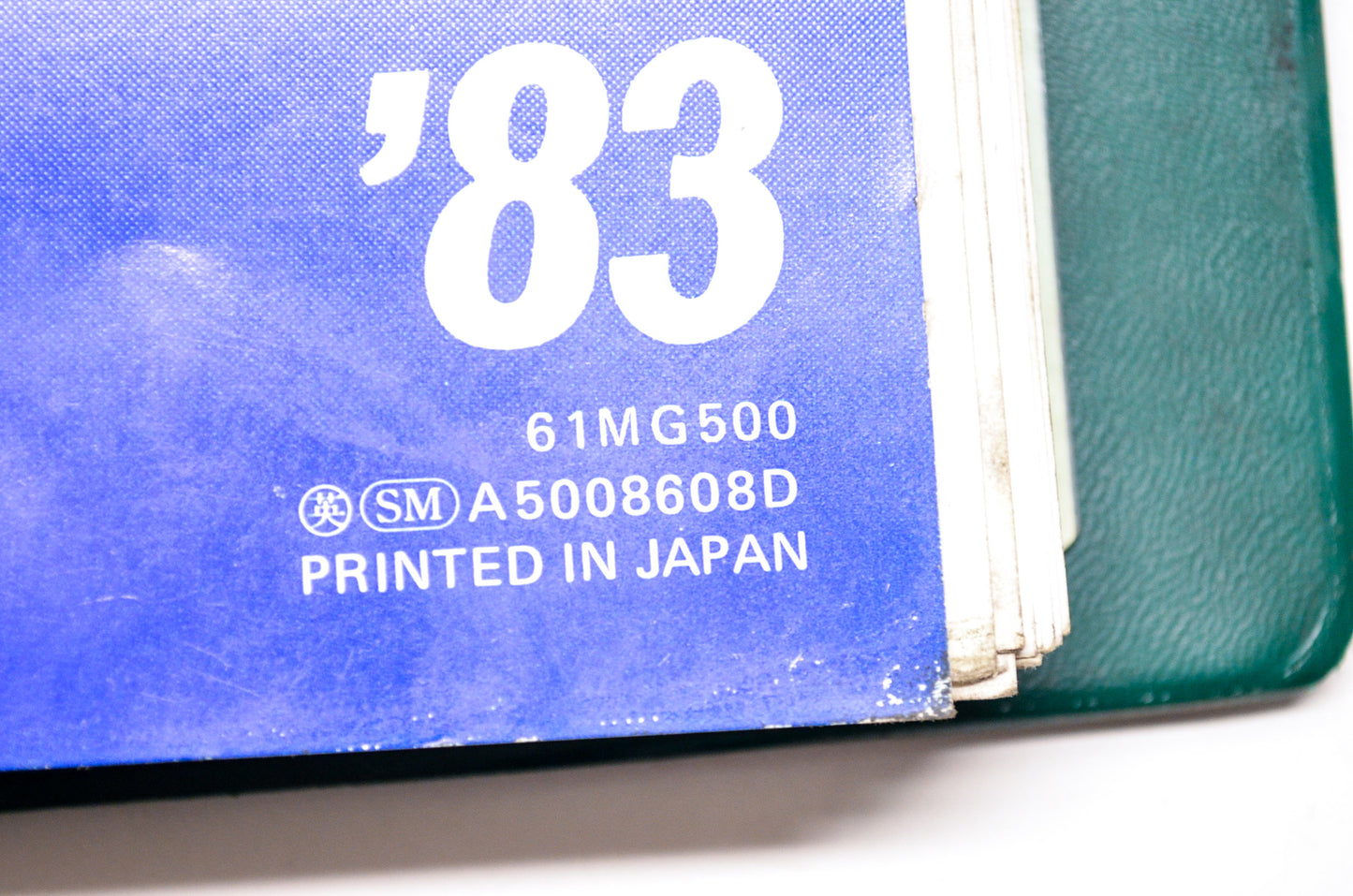 OEM Honda 61MG500 Service Manual CB1100F'83