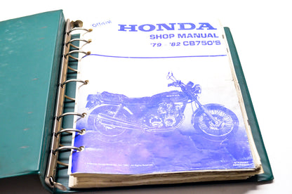 Honda Official Service Shop Manual 79-82 CB750