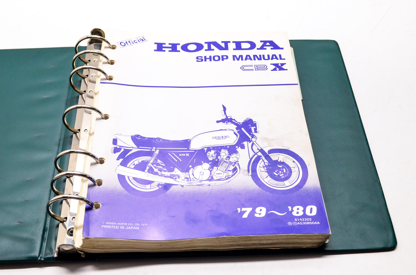 Honda Official Service Shop Manual CBX 79-80