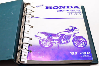 Honda Official Service Shop Manual CBX 81-82