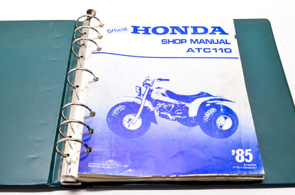Honda Official Service Shop Manual ATC110 85