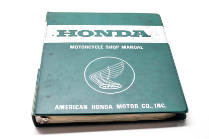 OEM Honda 6143606 Service Manual 79-85 XL100S