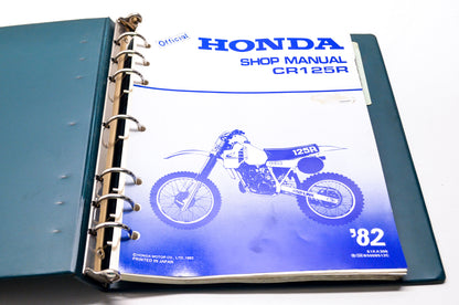 OEM Honda 61KA300 Service Manual 81/82 CR125R
