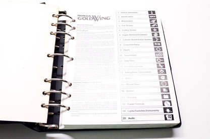 Honda Goldwing GL1500 1992 Service Shop & Electrical Troubleshooting Manual