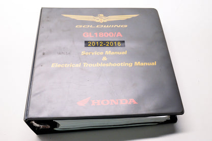 Honda Goldwing GL1800/A 12-16 Service Shop & Electrical Troubleshooting Manual