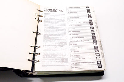 Honda Goldwing GL1500 96 Service Shop & Electrical Troubleshooting Manual